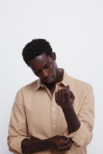 Chemise brodée homme en jean Springfield Basic Denim Shirt - 5