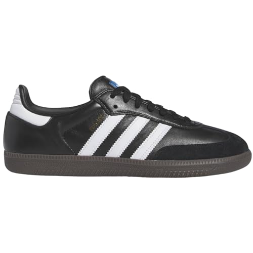 Image of adidas Men's Samba ADV Skate Shoes - Core Black /Cloud White /Gum, Size: 11.5