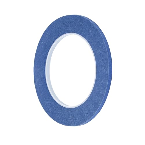 Image of 1 Pc Painters Tape Masking Master Tape Easy Removal Blue 5000x0.5x0.01cm / 54.68 Yards x 0.2 Inches x 140um