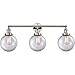 Innovations 205-PN-S-G202-8-LED 3 Light Vintage Dimmable LED Adjustable Bathroom Fixture, Polished Nickel