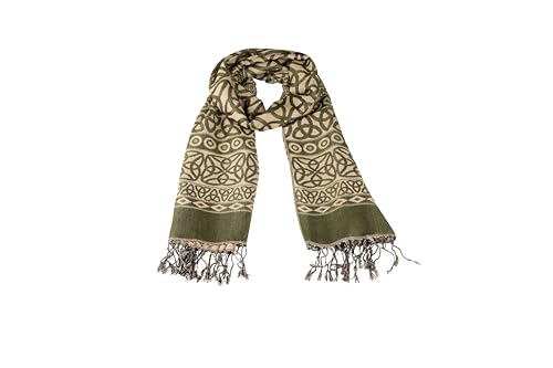 Briomhar Soft Celtic Scarf for Women - Celtic...