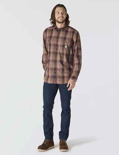 Image of Carhartt Men's Fort Loose Ls Plaid Shirt