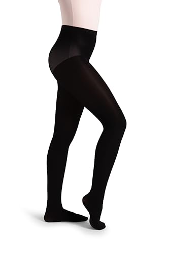 Image of Capezio Girls 7-16 Ultra Shimmery Footed Tights