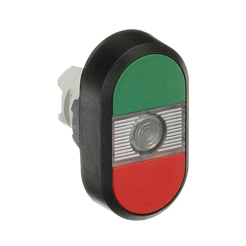 MPD111C Cabeçote Botão Impulso Duplo Cinza Abb