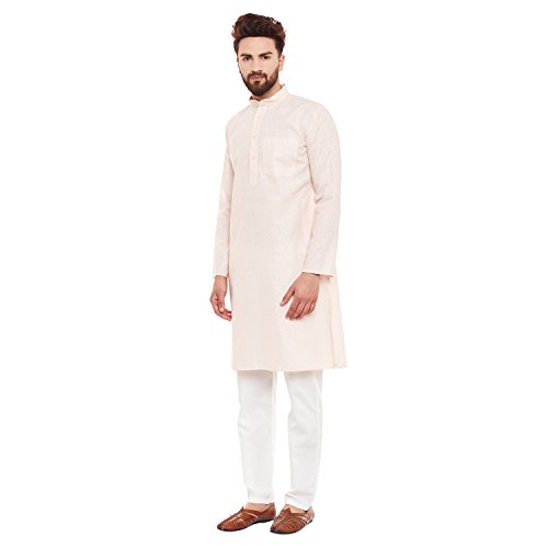 Sojanya (Since 1958 Men'S Cotton Linen Kurta Pyjama3