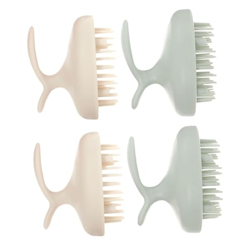 Nettoyage du cuir chevelu sous la douche : lot de brosses de massage ergonomiques VALICLUD