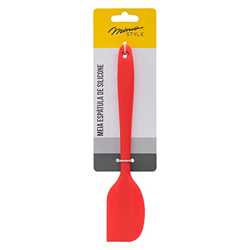 Mimo Style Utensílios Espátula de Silicone, Vermelho, 21.5 x 4.5 cm