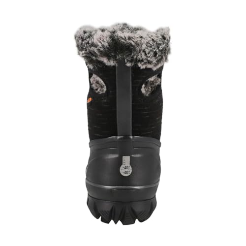 BOGS Arcata II Dash (Toddler/Little Kid/Big Kid) Black 5 Big Kid M3