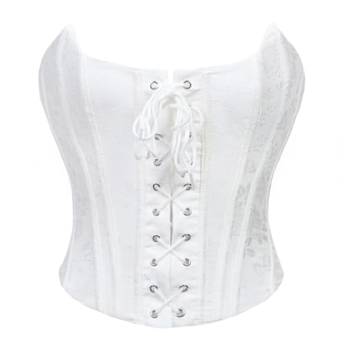 Corset galbant à lacets bustier pour affiner la taille - 2