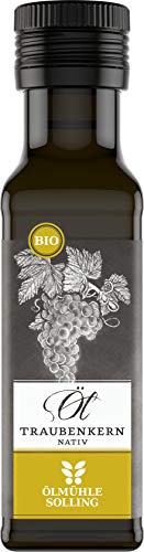 Ölmühle Solling Traubenkernöl Traubenöl - kaltgepresst – 100ml – BIO