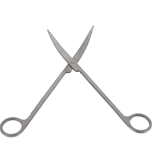 Professional Stainless Steel Aquatic Plant Scissors for Easy Trimming Back Grass in Aquarium Fish Tank - Image 3
