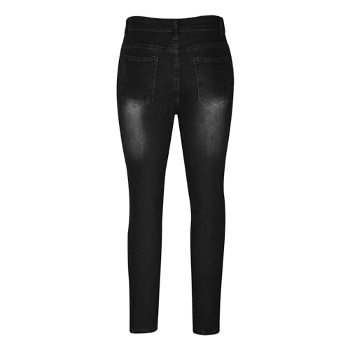 Jeans for Men Stretch Washed Distressed Slim Tapered Jeans Pants Stylish Carpenter Denim Pants 80s Outfits Streetwear2