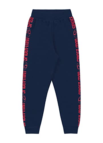 Calça em Moletom Spider-Man, Meninos, Fakini, Marinho, 6 (até 8)
