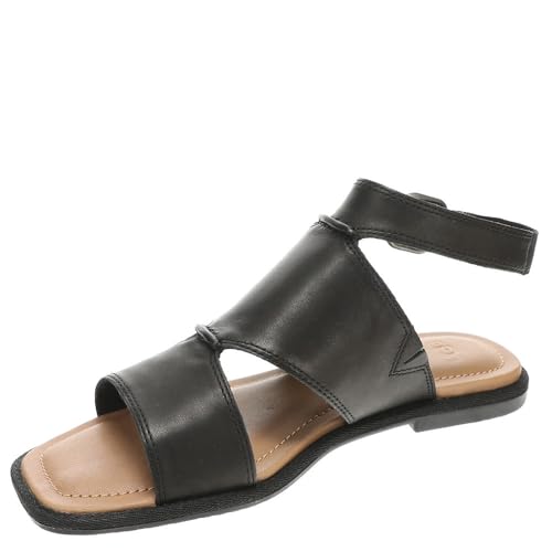Sandales plates UGG Delray en cuir noir, l'excellence des finitions - 4
