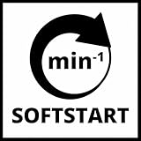 Einhell Angle Grinder TE-AG 230/2000 (2000 W, disc Ø 230 mm, softstart, rotatable Handle, Protective Hood, Without Cutting disc) - Image 9