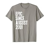 Photo Gallery awesome since august 2001 23rd birthday retro maglietta Photo Gallery awesome since august 2001 23rd birthday retro maglietta