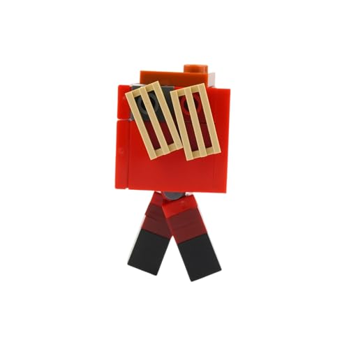 Image of LEGO Minecraft Mini Set: Nether Hero Minifigure with Strider