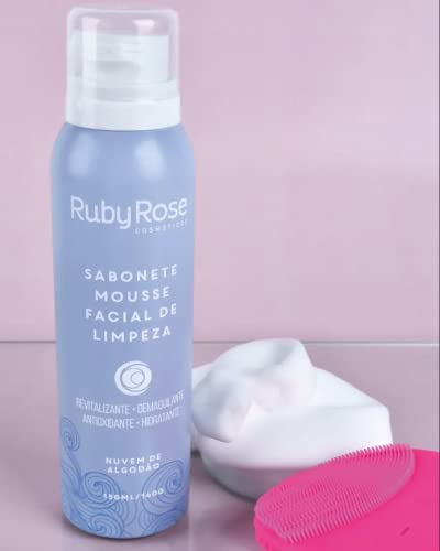 Sabonete Facial Algodão Hb320 Robyrose 150Ml, Ruby Rose