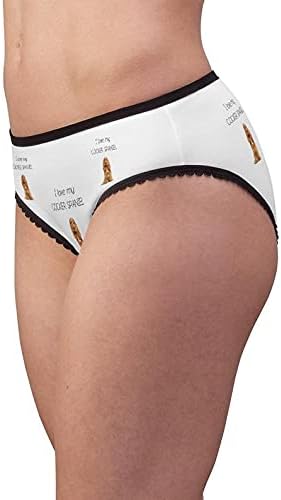 SpreadPassion Cocker Spaniel Panties, Cocker Spaniel Underwear, Briefs, Cotton Briefs, Funny Underwear, Panties For Women