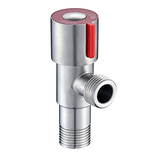 Valve d'angle toilette et évier en acier inoxydable pour rénovation maison