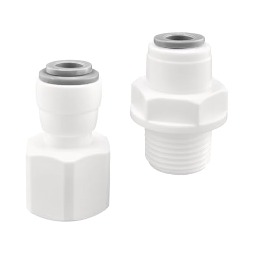 Qrity Push to Connect Fittings, BSP 3/8
