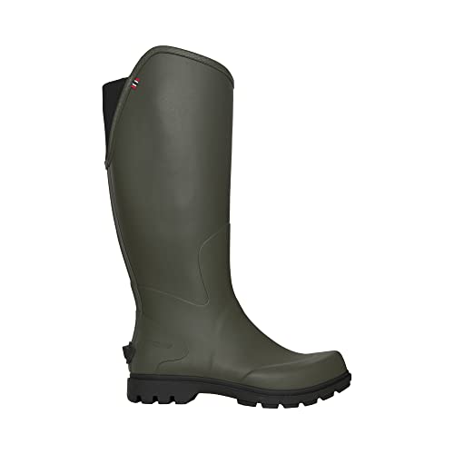 Viking W Rype Oliv - Funktionaler robuster Damen Gummistiefel, Größe EU 39 - Farbe Huntinggreen