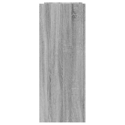 Mesa de pasillo estrecha gris Sonoma de 100 cm para salón 6