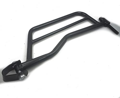 Image of Heavy Metal Lady FootRest Compatible For Tvs Apache RTR 160 /180