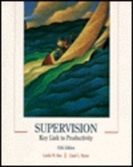 Supervision, Key Link to Productivity
