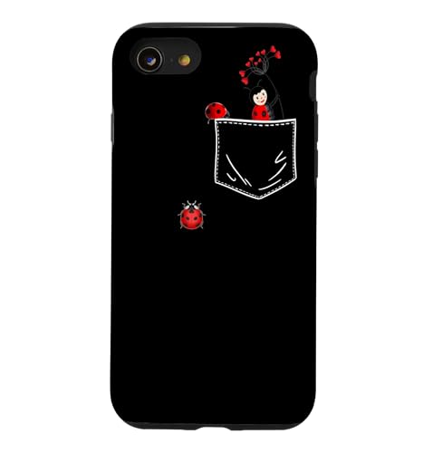 �Ă�Ƃ��� In The Pocket Love Ladybugs �X�}�z�P�[�X iPhone SE (2020) / 7 / 8 �p