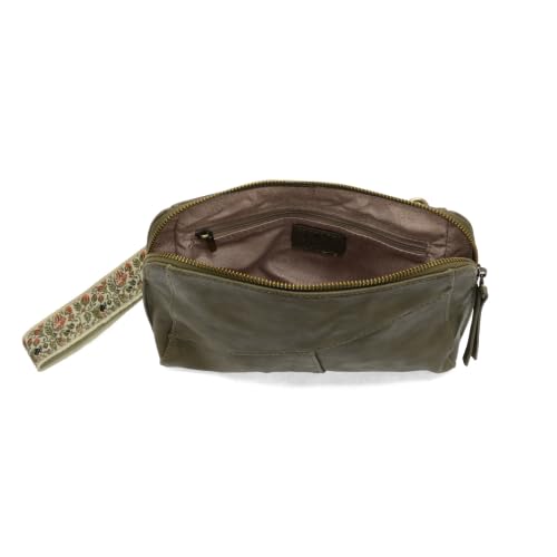 Image of Joy Susan Woven Strap Crossbody: Gigi Wristlet