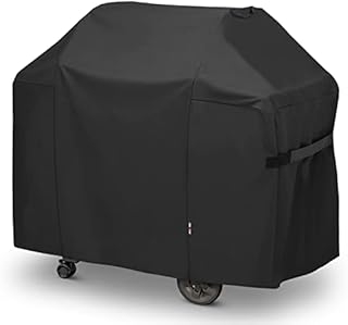 Unicook 58 Inch Grill Cover for Weber Genesis II, Genesis II LX 300 Series and Genesis 300 Series Gas Grills, Heavy Duty Waterproof Barbecue Cover, Fade Resistant BBQ Cover, Compared to Weber 7130