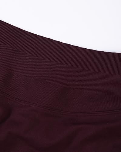 Image of AUROLA Influence Workout Shorts for Women,2.5 3.5 4.5 5.5 6.5 No Roll Up Squat Proof Scrunch Seamless Compression Gym Short