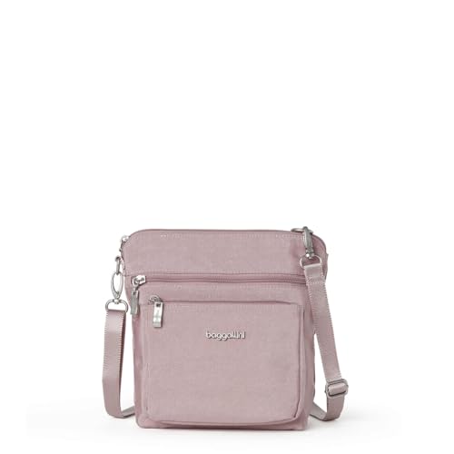 Image of Baggallini Modern Pocket Crossbody Bag for Women, 8.5 inchx8.5 inch Handbag Purse with RFID, Lightweight Water-Resistant