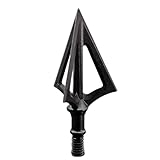 G 5 Outdoors Montec Pre-Season 1-1/16-Inch Cut Practice Broadheads (3-Pack), 100 Grain