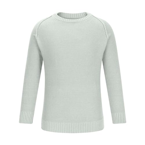 Mens Raglan Sleeve Sweater Crewneck Pullover Sweater Long Sleeve Knit Sweater Casual Plus Size Sweater Fall Winter Tops3