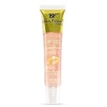 Beauty Forever Clear Moisturizing Lip Gel Tube, Enriched with Vitamin E, Lightweight, Plain & Glitter Finish, Shimmer Infused, Available in 11 Flavours, 18ml (Strawberry Glitter)