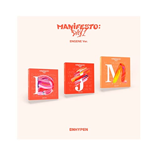 Kakao M Enhypen - Manifesto : Day 1 Engene Version Cd (D : Engene Ver.), 105 X 102 X 40 Mm