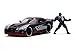 Produktbild Jada Toys 253225015 Marvel, 2008 Dodge Viper, SRT10, Spielzeugauto, Türen, Kofferraum, Motorhaube zum Öffnen, inkl. Die-cast Venom Figur, Maßstab 1:24, schwarz