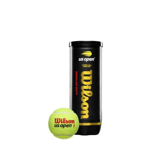 WILSON US Open Tennis Balls - Regular Duty, Single Can (3 Balls)