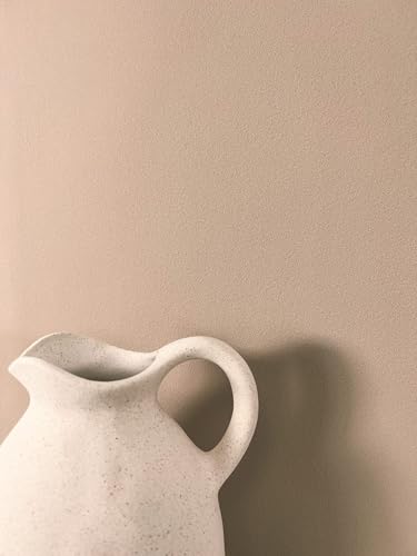 NEWROOM Papier peint Marron Couleur Unie Intissé - Couleurs Unies Taupe Aspect Tissu Textile Moderne