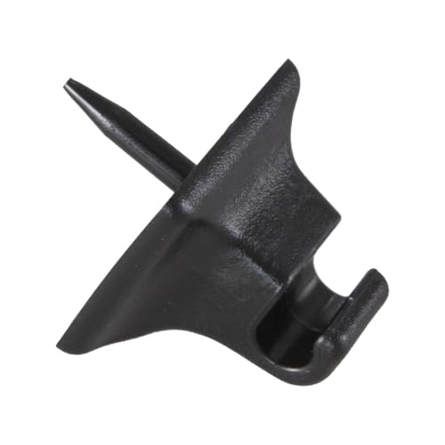 RLB-HILON 1PC Sun Visor Retainer Clip Compatible with Ford Mustang 1985 to 2004 Year, Black Color