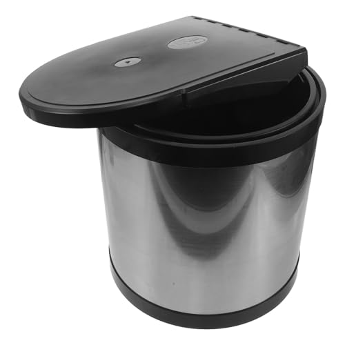 Poubelle plastique noir anti-rouille pour éliminer l'humidité sous évier