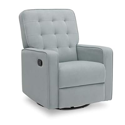 Delta Children Gavin Nursery Glider Swivel Recliner Featuring LiveSmart Fabric by Culp by Delta Children