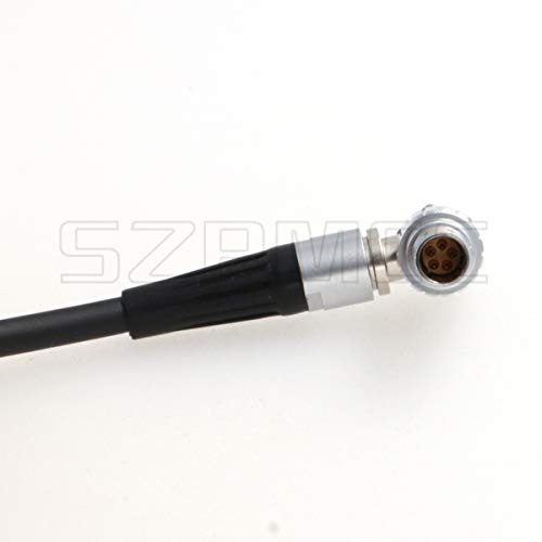 Cable 0B 5 pines para ARRI Alexa Mini con conector robusto de ángulo recto 3.5mm 3