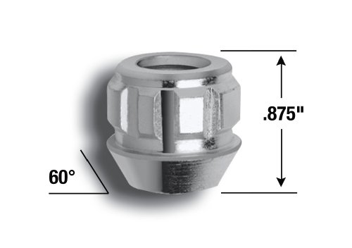Gorilla Automotive 78641N Acorn Open End Wheel Locks (14Mm X 1.50 Thread Size) - Pack Of 4 #TOP2