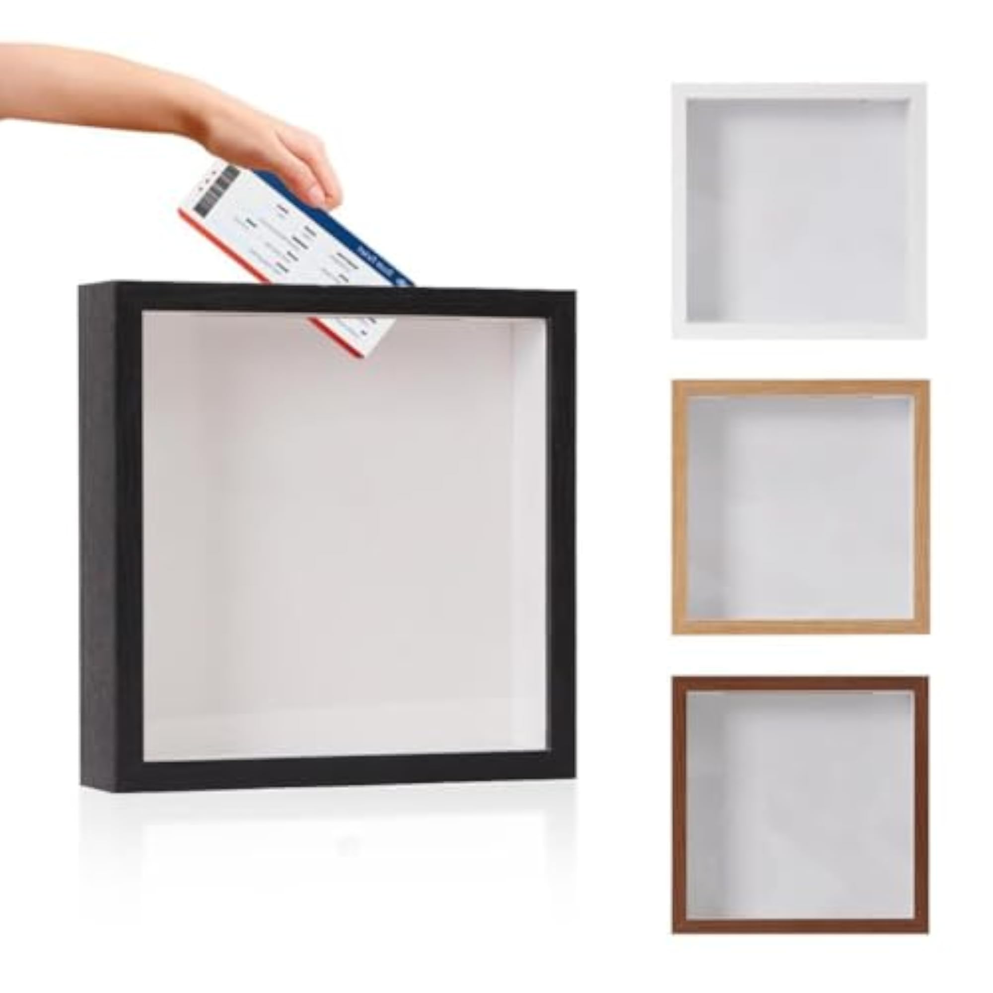 Stylish Shadow Box Picture Frame for Wedding Memories