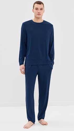 Eberjey Men's Henry Long Sleeve Pants PJ Set2