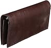 [グレンロイヤル] 長財布 【LONG WALLET WITH ZIP】 2つ折り 財布 コンパクト ウォレット 薄型 撥水 ブライドルレザー 牛革 本革 イギリス製 英国製 [03-5594] シガー #1