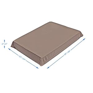 Waterproof-Soft-and-Durable-Brown-Elastic-Machine-Washable-Medium-Size-Dog-Bed-Cover-37x25 - Cucciolini Doodles   Waterproof-Soft-and-Durable-Brown-Elastic-Machine-Washable-Medium-Size-Dog-Bed-Cover-37x25